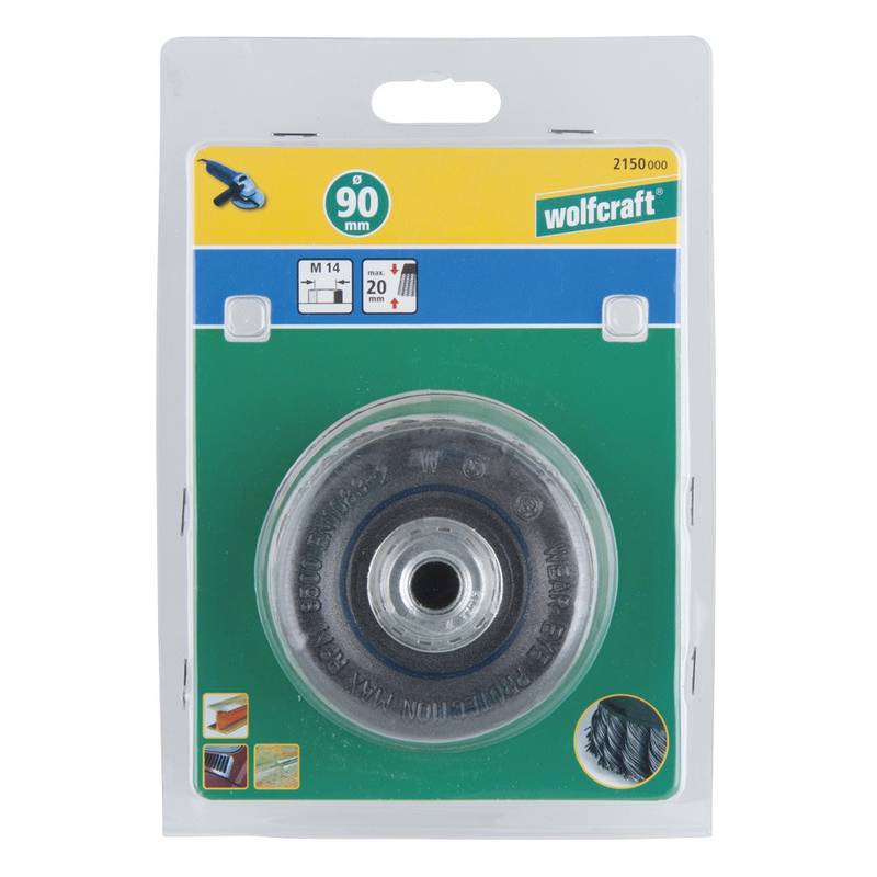 Koonushari 90mm M14 põimitud / pakendis *