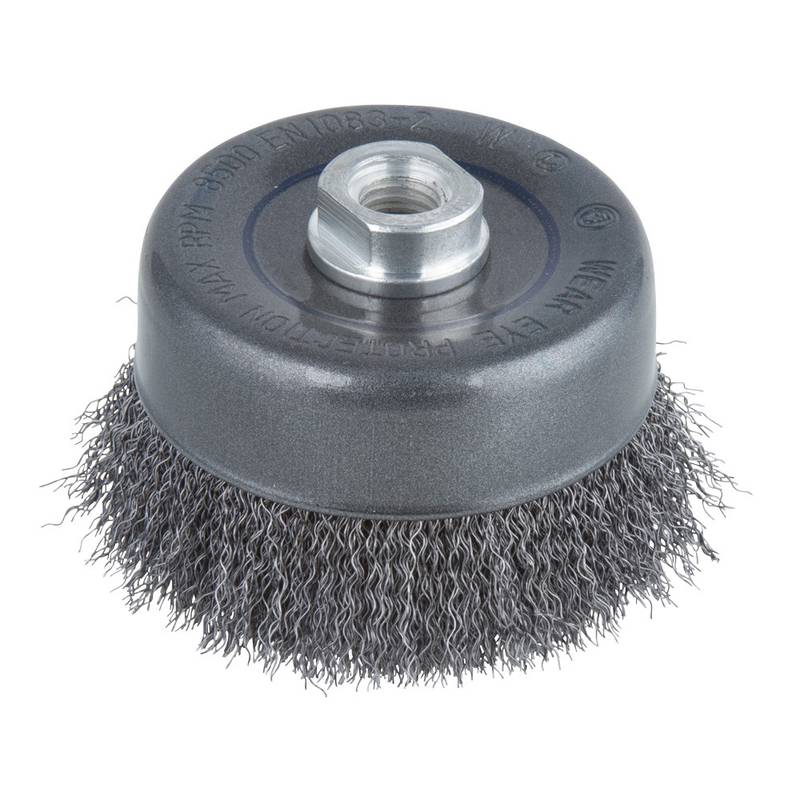 Steel Wire Cup Brush Ø100mm thread M14