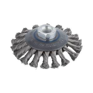 Steel Wire Cup Brush Ø100mm thread M14, twisted