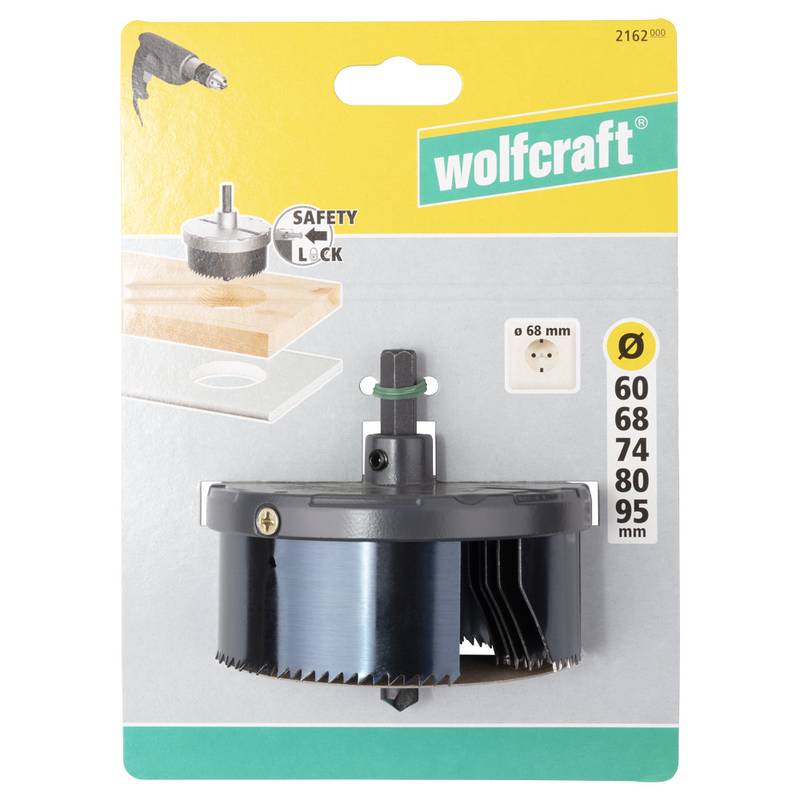 Multi-Blade Hole Saw, Ø 60–95 mm, cutting depth 33 mm