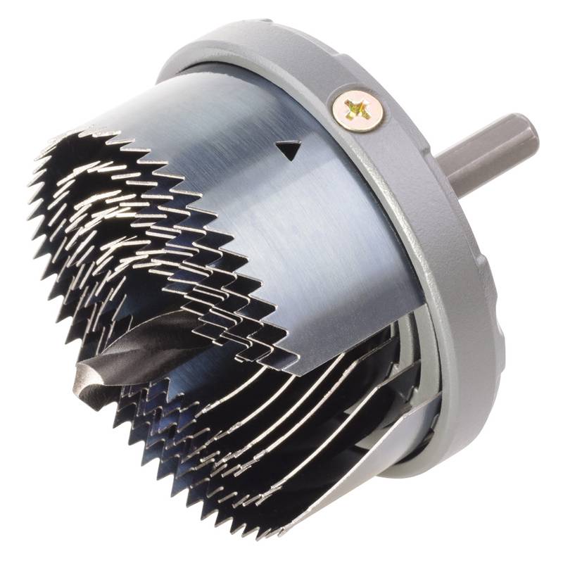 Multi-Blade Hole Saw, Ø 25–65 mm, cutting depth 23 mm