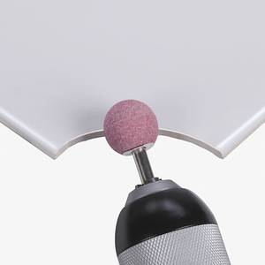 Mounted Stone, Spherical 24x23 mm, 6 mm shank