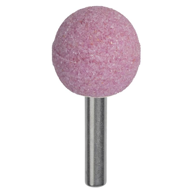 Mounted Stone, Spherical 24x23 mm, 6 mm shank