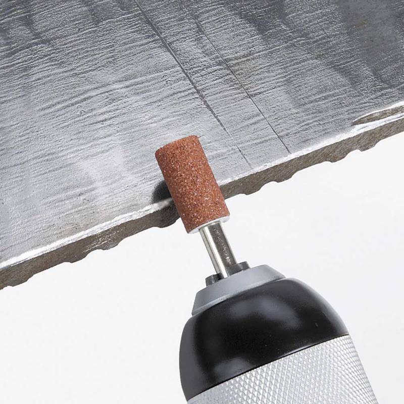 Mounted stone, Cylindrical, 12x22mm, 6 mm shank