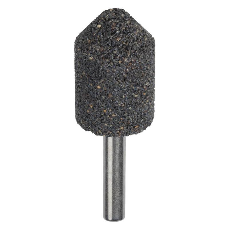 Mounted stone, Cylindrical-conical, 6 - 20 mm x 30mm, 6 mm shank