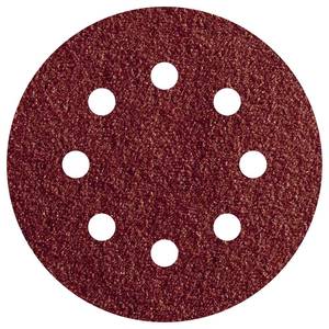 Lihvpaberketas Ø 125mm 5tk velcro 8 ava K180