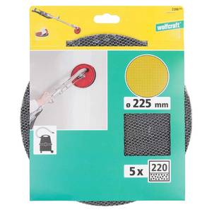 Raspelriie 5tk Ø 225mm K220