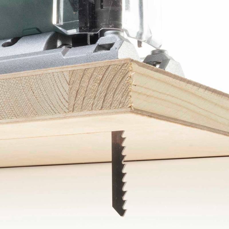 Tikksae terad 100/75mm, 2tk HCS T-kinnitus puit/vineer kiire väga robustne lõige