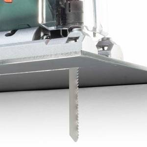 HSS Jigsaw Blades 75/50 mm;,T-shank, sheet steel, aluminium 2pcs