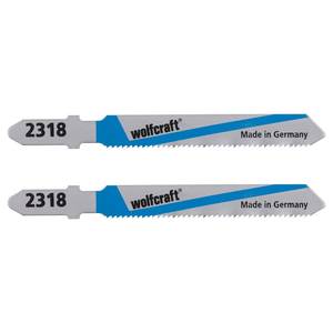 HSS Jigsaw Blades 75/50 mm, T-shank, sheet steel, non-ferrous metal 2pcs