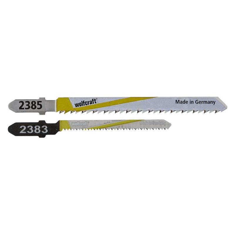 Jigsaw Blade Set 5 pcs., T-shank, wood with nails and plastic