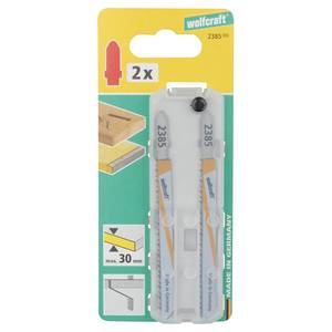 BIM Jigsaw Blades 2 pcs, T-shank, wood with nails, clean cut