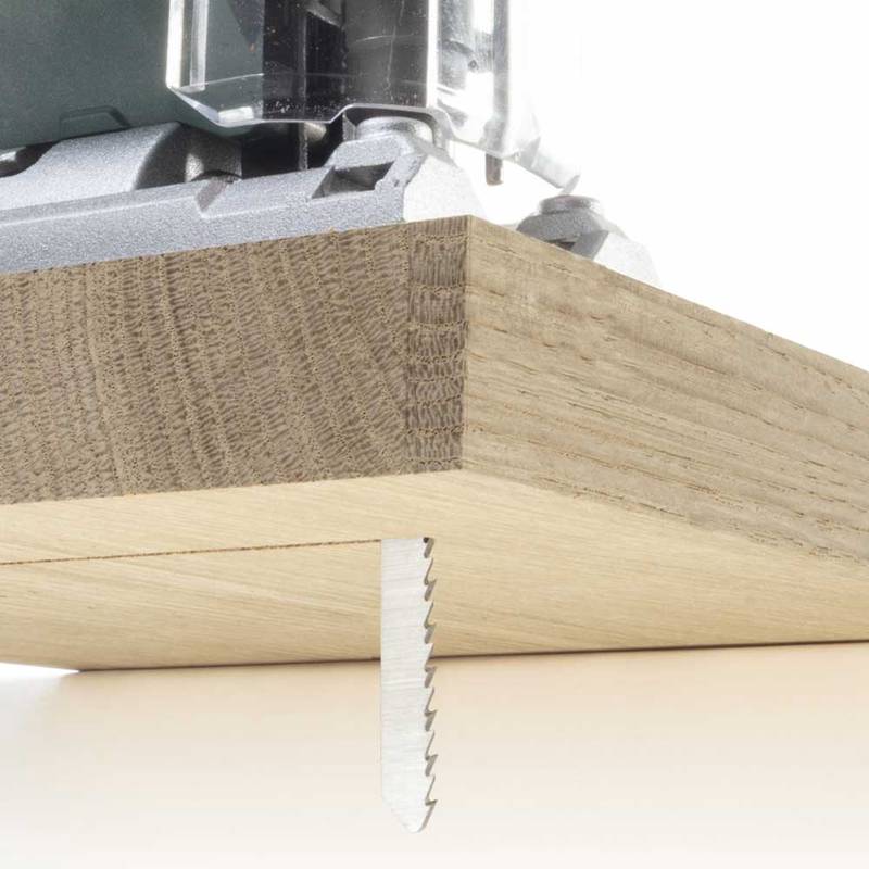 BIM Jigsaw Blades 2 pcs, T-shank, wood with nails, clean cut