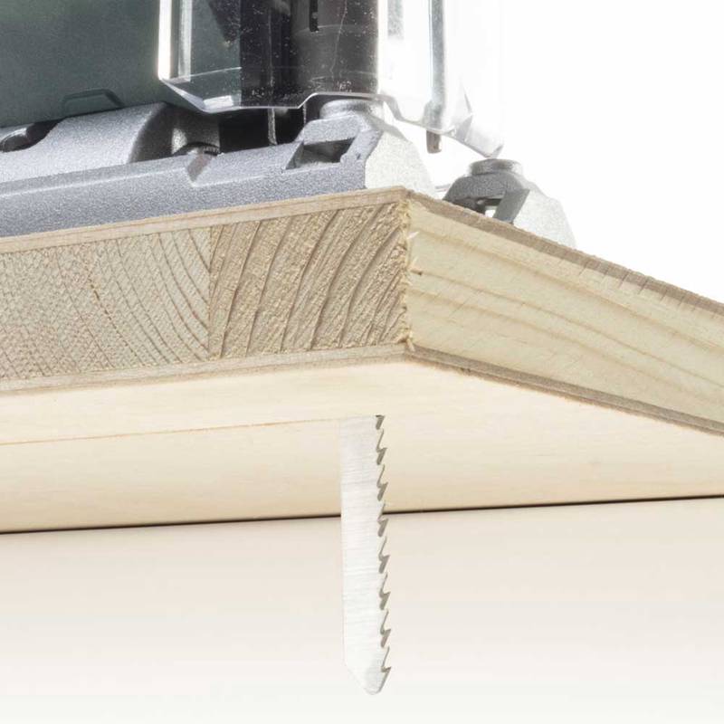 BIM Jigsaw Blades 2 pcs, T-shank, wood with nails, clean cut