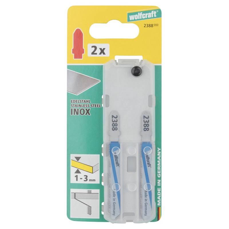 Tikksae terad 2tk BiM T-kinnitus lehtmetall 1-3mm/värviline metall/INOX puhas lõige ekstreemsetes koormustes