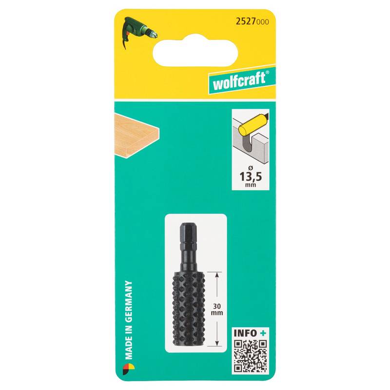 Profiilraspel trellile silindriline Ø 13,5 x 35mm puit