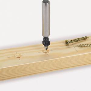 Countersink 5 - 12 mm, 3 cutting edges, hexagonal shank
