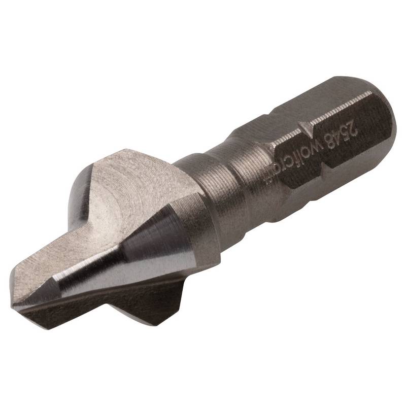 Countersink 5 - 12 mm, 3 cutting edges, hexagonal shank