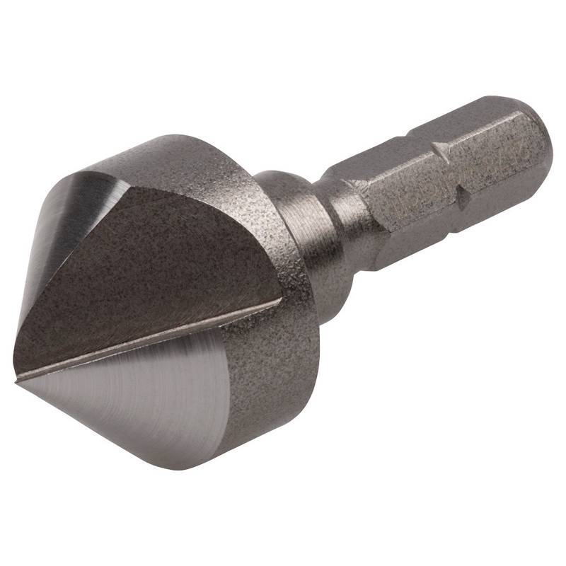 Conical Countersink WS 19 mm, 1 cutting edge, Hexagon Shank
