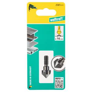 HSS Countersink Ø 16 mm, Hexagon Shank