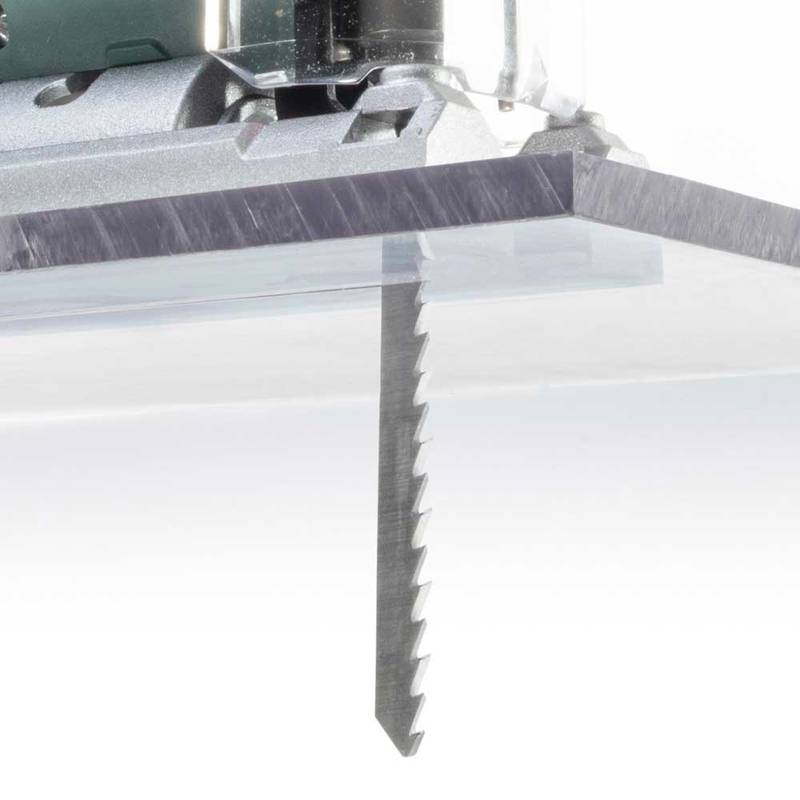 HCS Jigsaw Blades 100/75 mm, T-shank, wood and acrylic glass, clean cut 5pcs