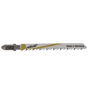 HCS Jigsaw Blades 100/75 mm, T-shank, wood and acrylic glass, clean cut 5pcs
