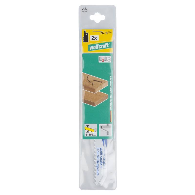 Tiigersae terad 2tk 130/150mm BiM kõva ja naeltega puit/plastik heavy duty