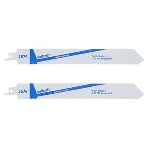 BIM Sabre Saw Blades 2pcs, metal profiles, fine precise cut