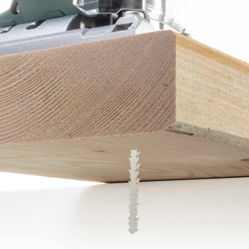 Tikksae terad 2tk HCS T-kinnitus puit/vineer/MDF puhas raadiusega lõige