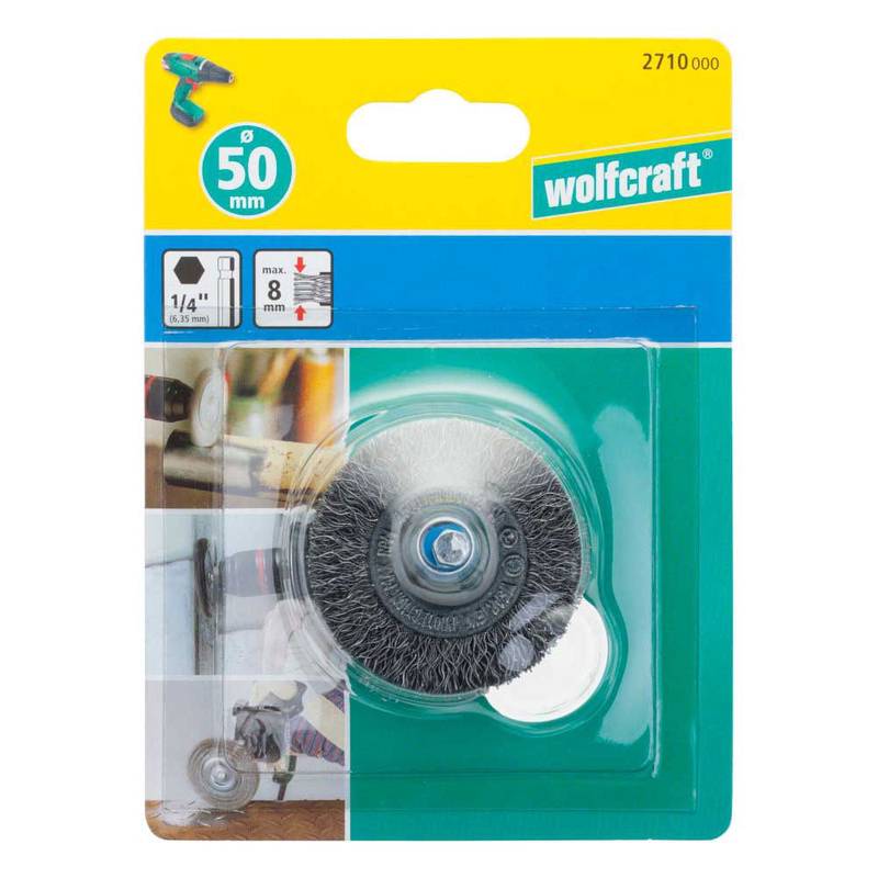 Ketashari trellile 50x8mm gofreeritud x 1/4" sabaga / pakendis