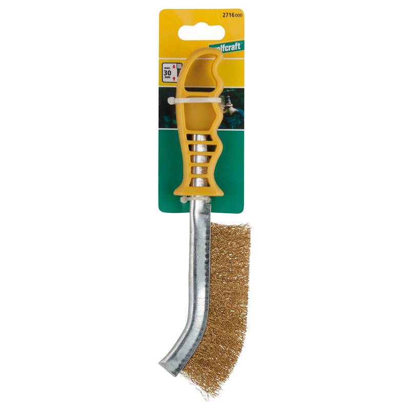 Brass Wire Hand Brush 265mm