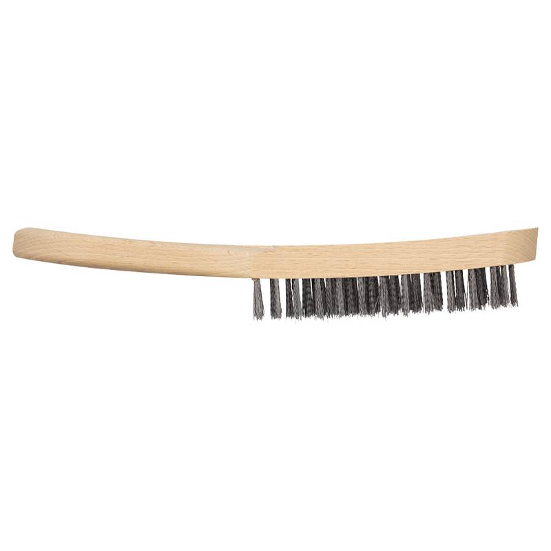 Käsihari 280mm 4-realine gofreeritud terastraat puitkäepide