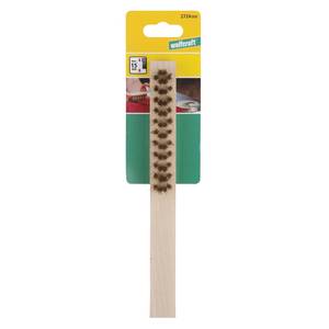 Brass Wire Fine Wire Brush 220mm