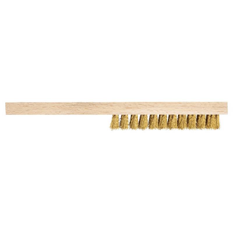 Brass Wire Fine Wire Brush 220mm