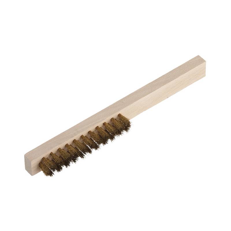 Brass Wire Fine Wire Brush 220mm