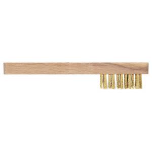 Brass Wire Hand Brush, 3 Rows 200mm