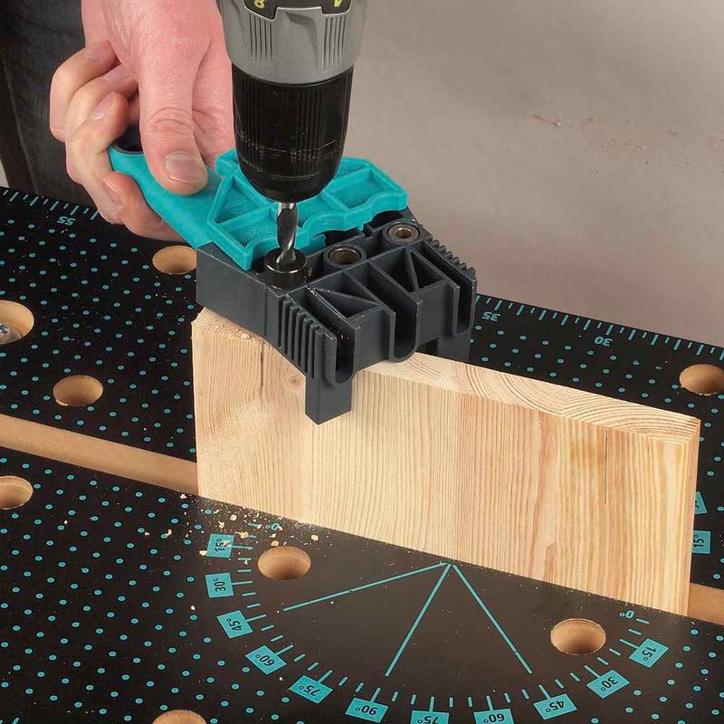 3 Dowel drills with centre point and depth stop