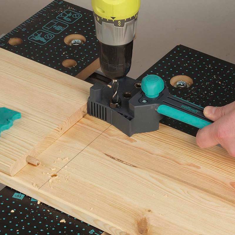 3 Dowel drills with centre point and depth stop