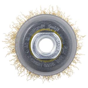 Brass Wire Cup Brush Ø70mm thread M14