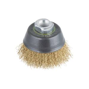 Brass Wire Cup Brush Ø70mm thread M14