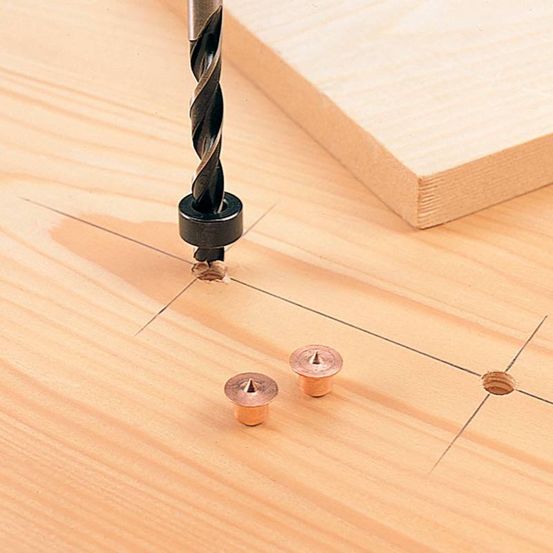Depth Stop Set for wood drill bits, 3 pcs. 6,8,10mm