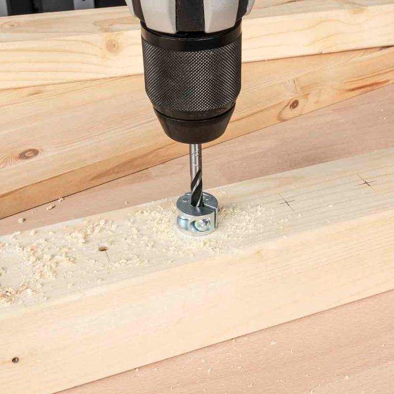 Depth Stop Set, Universal, 4 Pcs. 6-8-10 mm