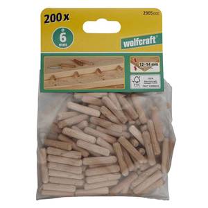 Tüübel pöök 6x30mm 200tk