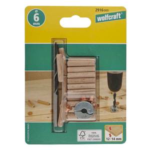 Dowel kit 6mm