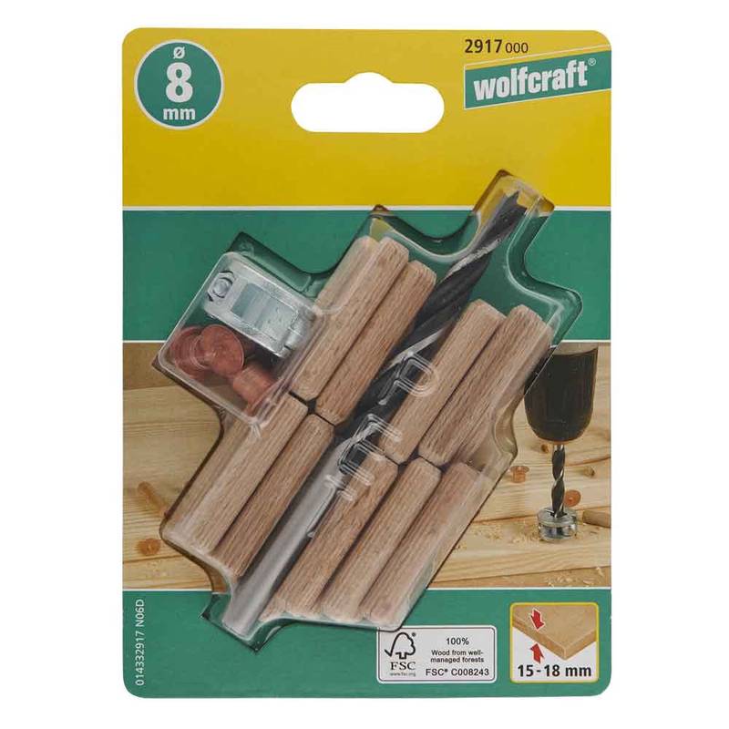 Dowel kit 8mm
