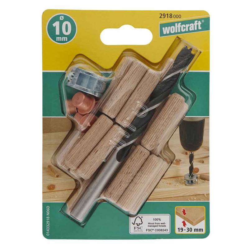 Tüübeldamiskomplekt 10 mm