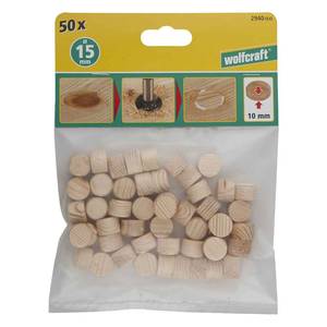 Puidust tapiplaadid Ø15mm 50 tk