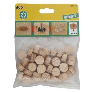 Puidust tapiplaadid Ø20 mm 40 tk.