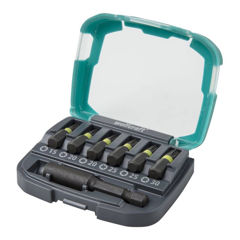 Kruviotsikute komplekt 7 osa Torx T15-T30