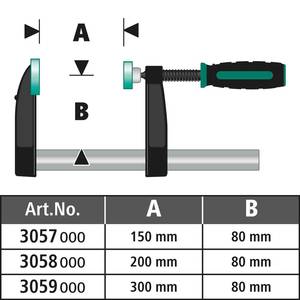 Pitskruvi SC 80x150mm
